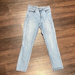 Levi's Light Blue High-Rise Slim Jeans